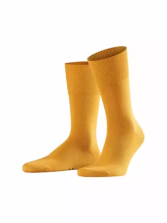 FALKE | Chaussettes "Airport 14435" anthracite mel | gelb